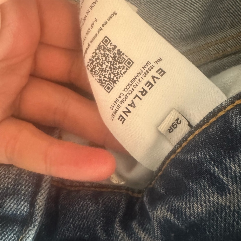Everlane way-high 2.0 - washed indigo - Picture 2 of 9